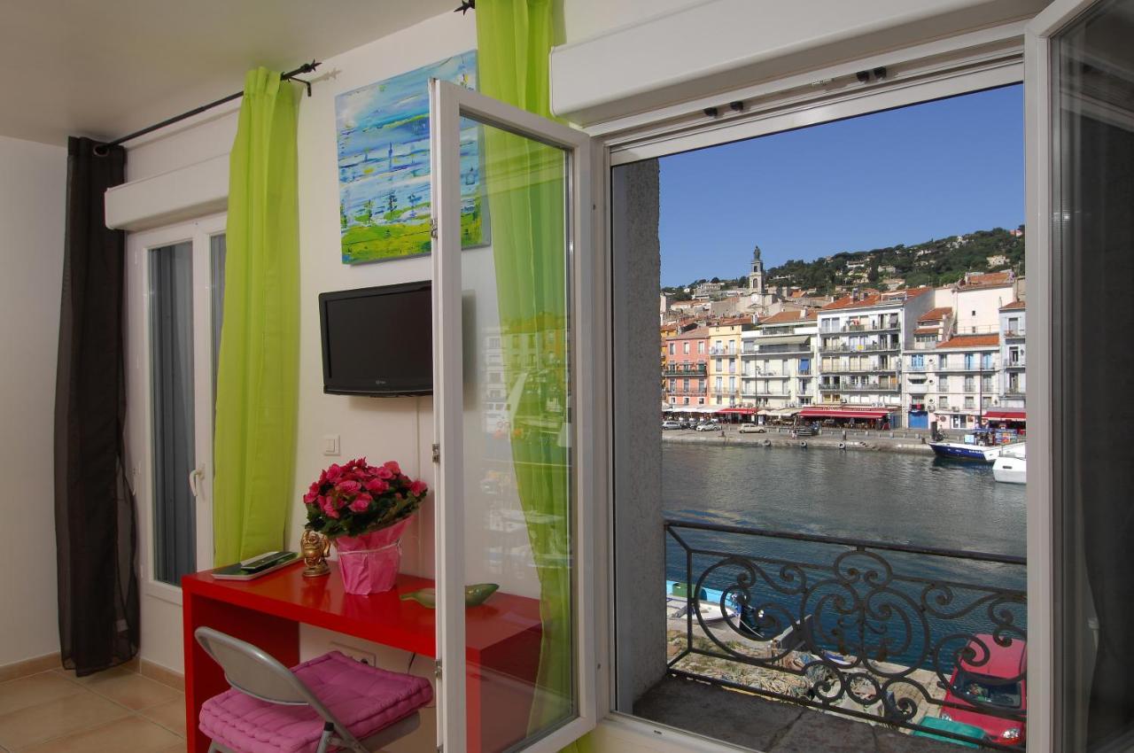 Studio 2Eme Etage Vue Sur Quai Et Mont Saint Clair Sète Buitenkant foto